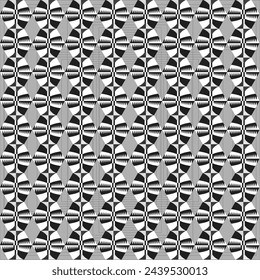 Step into a world of timeless sophistication with our Monochrome Elegance collection of black and white patterns vector art.