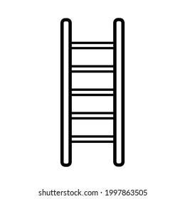 Step ladder icon vector design illustration 