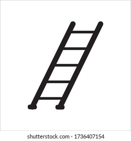 Abbildung der Schrittleiter-Symbol Vector