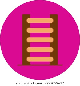 Icono de escalera de pasos para su proyecto