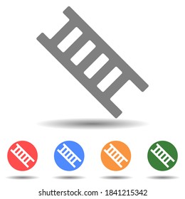 Step ladder vector icon isolated