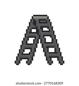 step ladders draw pixel art