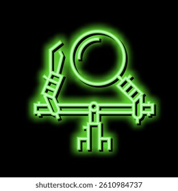 step looper neon light sign vector. step looper illustration