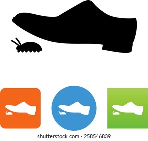 Step on a bug icon