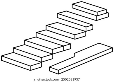 Step Platform Art Line Art Illustration Examples Trends Gallery