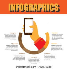 Step Process Timeline Infographics
