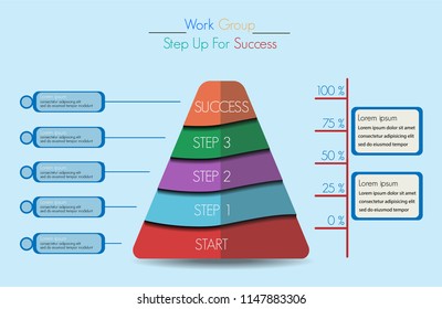 step up to success. workflow for business