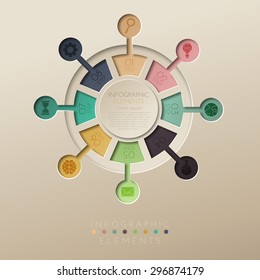 Step-by-step business concept.
