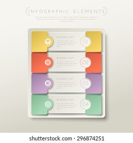 Step-by-step business concept.