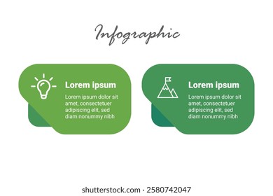 Step-by-Step Infographic Template for Business Strategy and Marketing Planning with Organized Layout and Eye-Catching Visuals