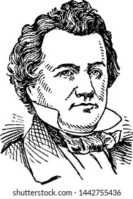 Stephen A. Douglas, Vintage-Illustration