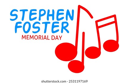 Stephen Foster Memorial Day in the United States is celebrated on January 13