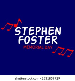 Stephen Foster Memorial Day in the United States is celebrated on January 13