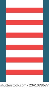 Stepladder Glyph Two Color Icon For Personal And Commercial Use.
