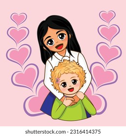 Stepmother with Stepchild Love artwork