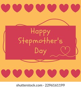 stepmother's day poster suitable for social media posts