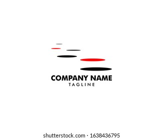 Stepping Stone Logo Template Design