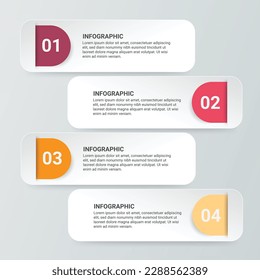 Pasos para la visualización de datos empresariales tiempo de proceso diseño de plantillas infográficas con iconos
