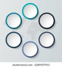 Steps business data visualization timeline process infographic template design with icons