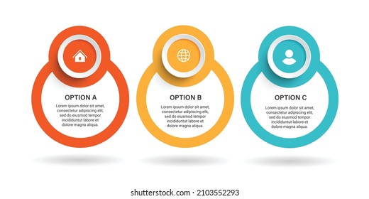 Steps business timeline infographic template design
