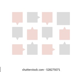 Steps by steps.Vector Progress Background.