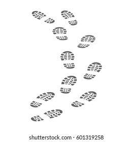 Steps of the criminal. The criminal escaped from prison. Prison single icon in monochrome style vector symbol stock illustration.