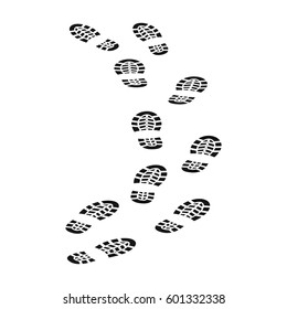 Steps of the criminal. The criminal escaped from prison. Prison single icon in black style vector symbol stock illustration.