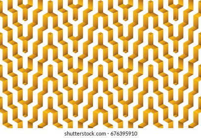 Steps Illusion Pattern