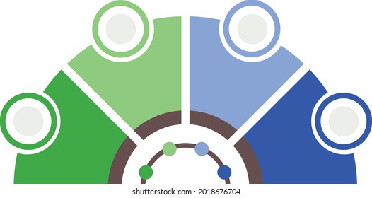 Steps Infographics . Illustration of infographic business, graph and diagram planning