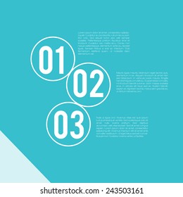 Steps Presentation Template | EPS10 Vector