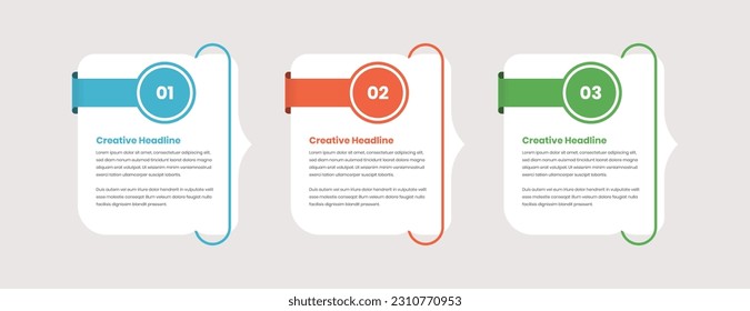 Pasos o presentación de procesos diseño de plantillas de infografía de negocios