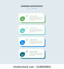 Steps Timeline Infographics Design Template