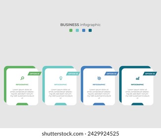 Steps Timeline Infographics Images Template Design  Business Concept With 4 Steps Or Options  Can Be Used For Workflow Layout  Diagram  Vector design