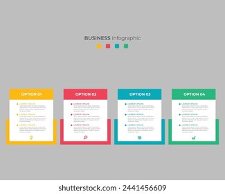 Steps Timeline Infographics Images Template Design, Business Concept With 4 Steps Or Options, Can Be Used For Workflow Layout, Diagram, Vector design