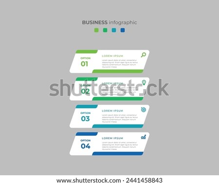 Steps Timeline Infographics Images Template Design, Business Concept With 4 Steps Or Options, Can Be Used For Workflow Layout, Diagram, Vector design