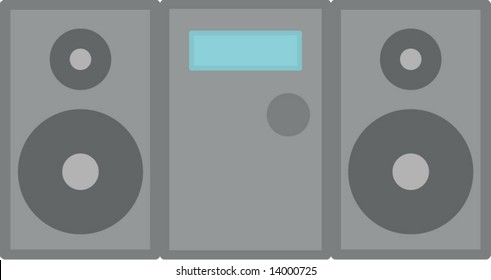 stereo audio player