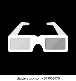 stereo glasses black