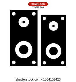 stereo icon or logo isolated sign symbol vector illustration - high quality black style vector icons
