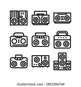 Stereo icon or logo isolated sign symbol vector illustration - Collection of high quality black style vector icons
