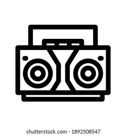 Stereo icon or logo isolated sign symbol vector illustration - high quality black style vector icons
