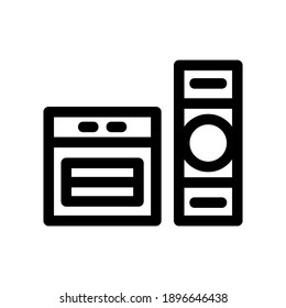 stereo icon or logo isolated sign symbol vector illustration - high quality black style vector icons
