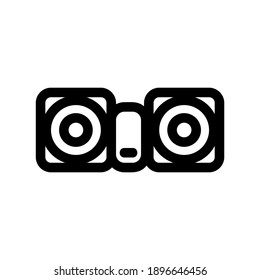 stereo icon or logo isolated sign symbol vector illustration - high quality black style vector icons
