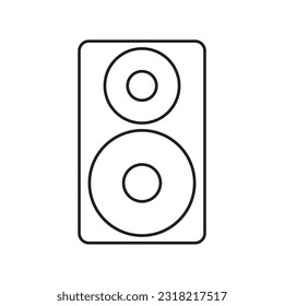 stereo icon vector template illustration logo design