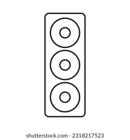 stereo icon vector template illustration logo design