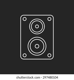 stereo line icon