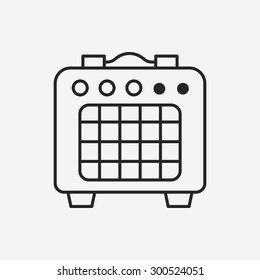 stereo line icon