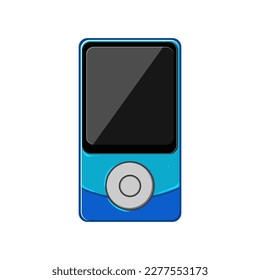 stereo mp3 player cartoon. stereo mp3 player sign. isolated symbol vector illustration