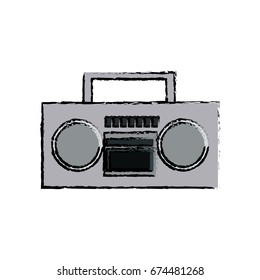 stereo radio sound music device retro