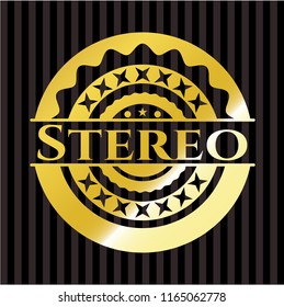Stereo shiny emblem