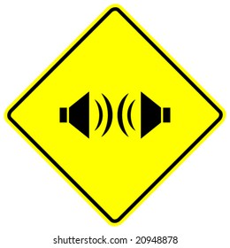 stereo sound sign